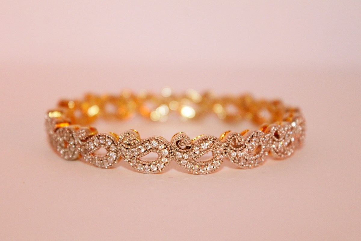 Crystal Charm Bracelet