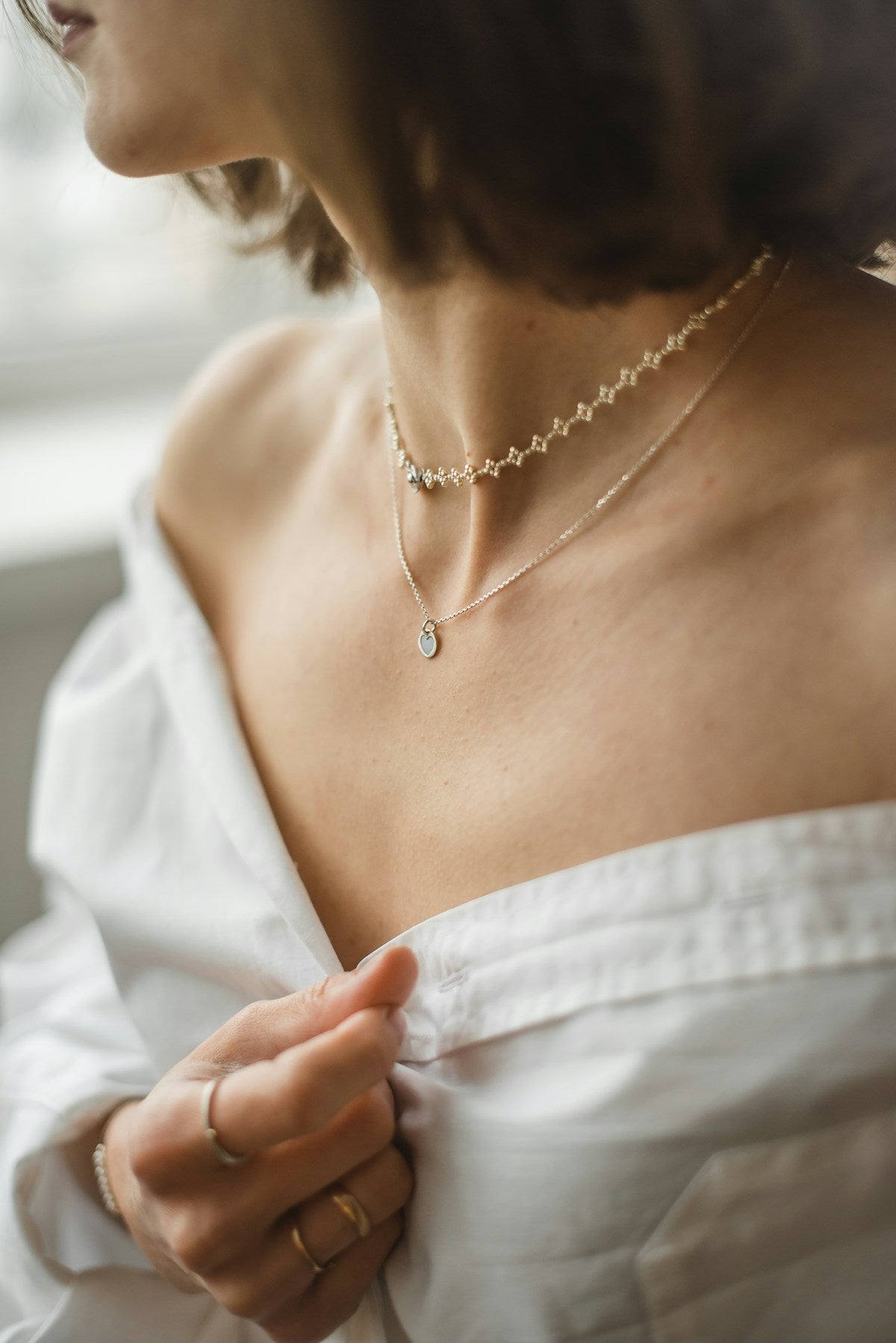 Floral Pendant Necklace